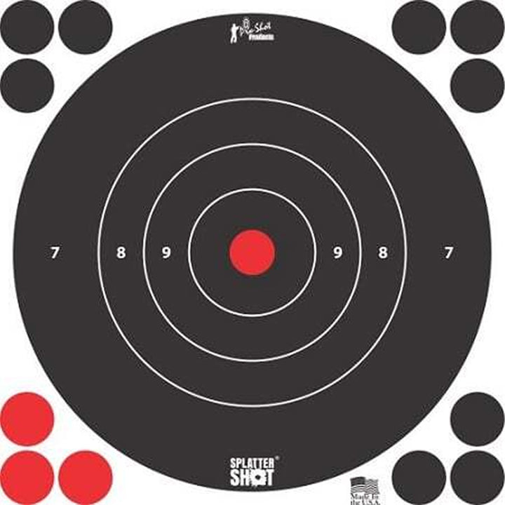 ProShot Splatter Shot  8" Peel & Stick Target