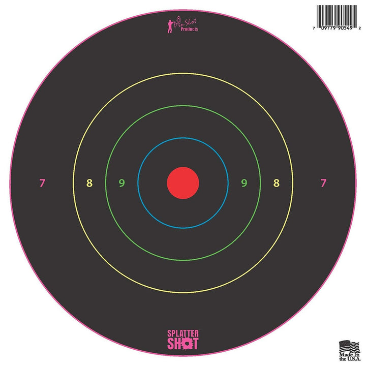 ProShot Splatter Shot  8" Peel & Stick Target