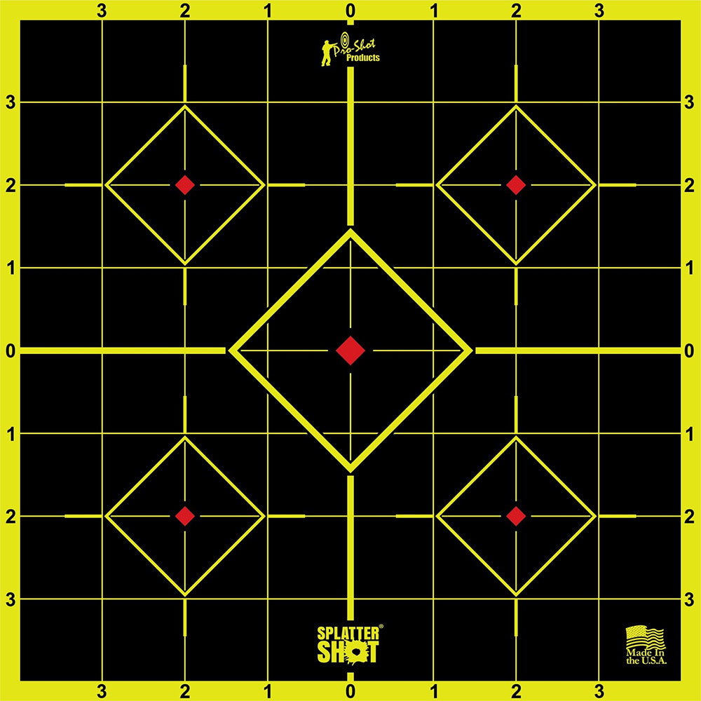 ProShot Splatter Shot  8" Peel & Stick Target