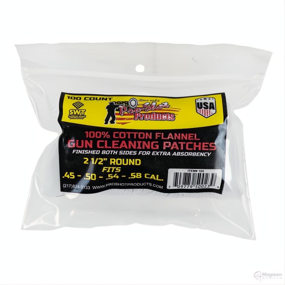 Proshot Black Powder Patches