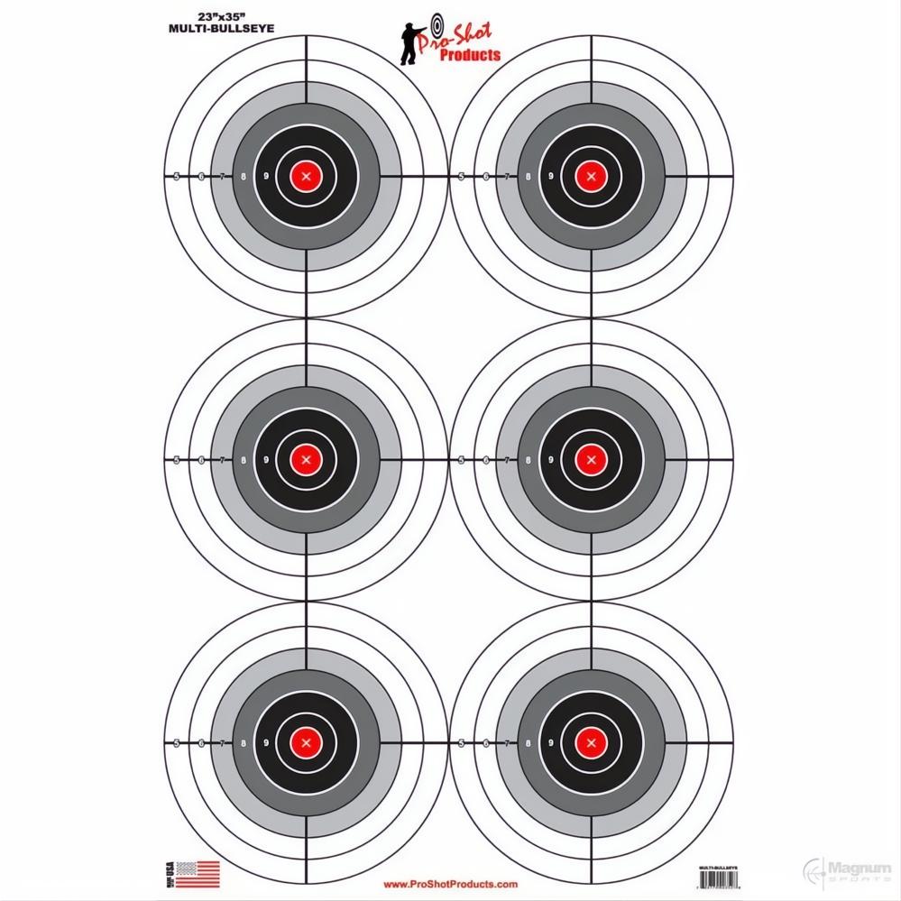 Proshot Multi-Bullseye Target