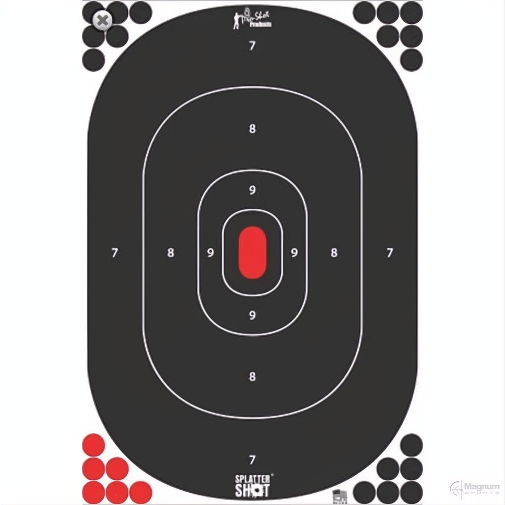 Proshot Splatter Shot 12 x 17" Peel & Stick Target