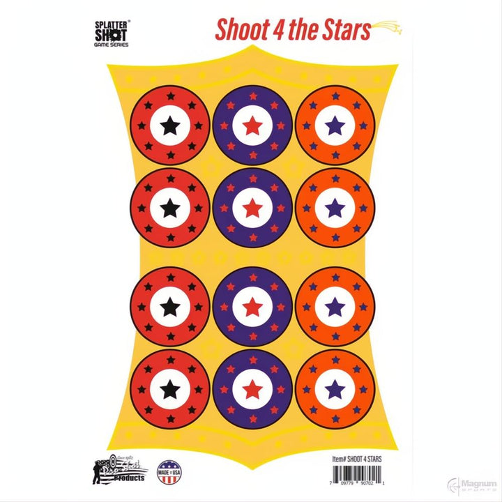 Proshot Splatter Shot 12 x 18" Peel &amp; Stick Target