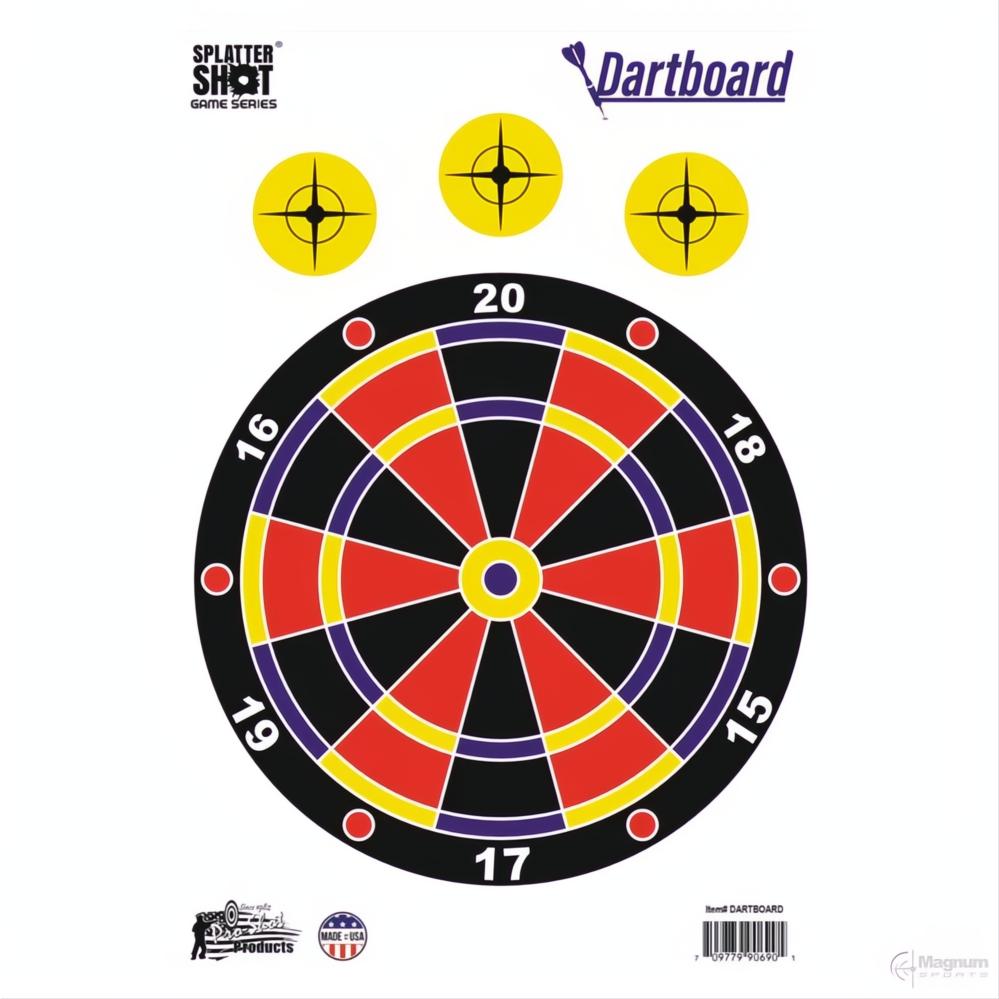 Proshot Splatter Shot 12 x 18" Peel & Stick Target