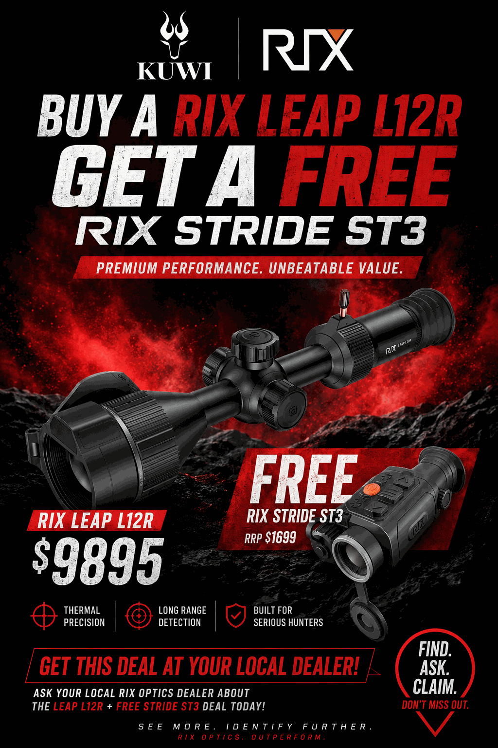RIX Optics giveaway promotion