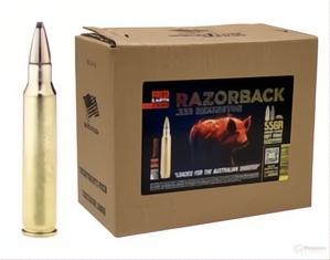 Red Earth Ammo Razorback 55gr Hornady Soft Point .223 Rem
