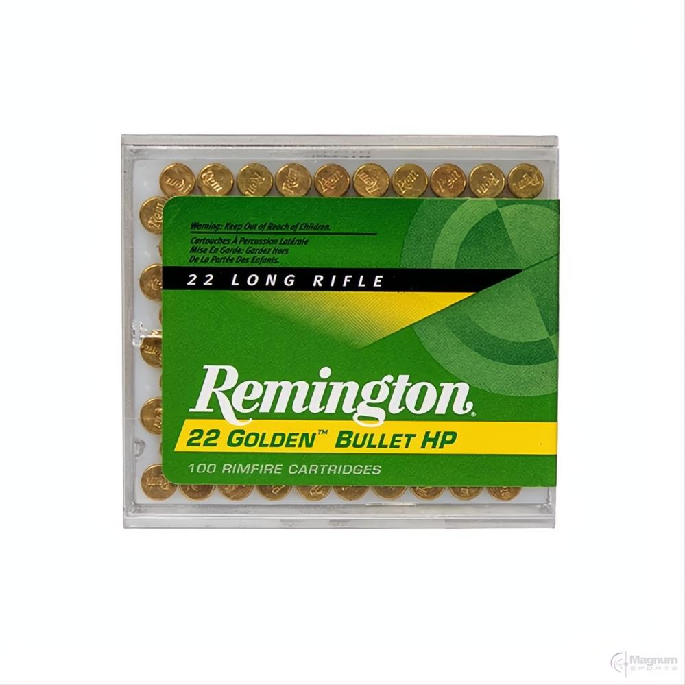 Remington 22LR 36gr HV HP GOLDEN BULLET