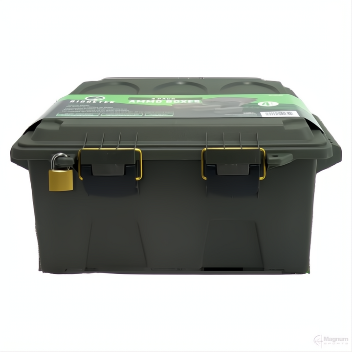 Ridgetek 4pc. Ammo Box &amp; Lge Crate