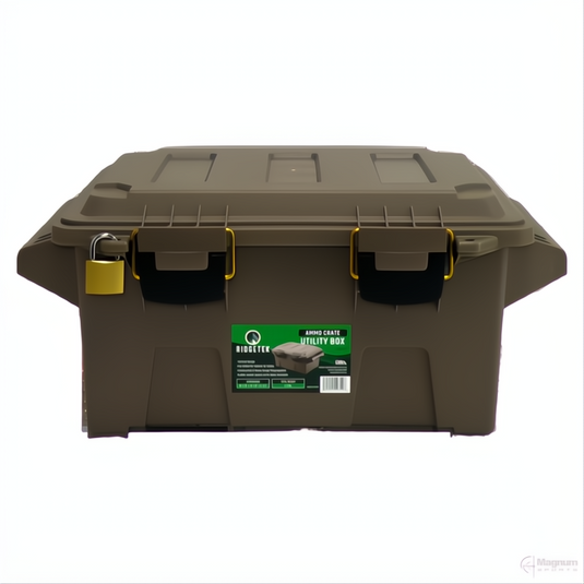 Ridgetek Ammo Crate Utility Box Inc Padlock