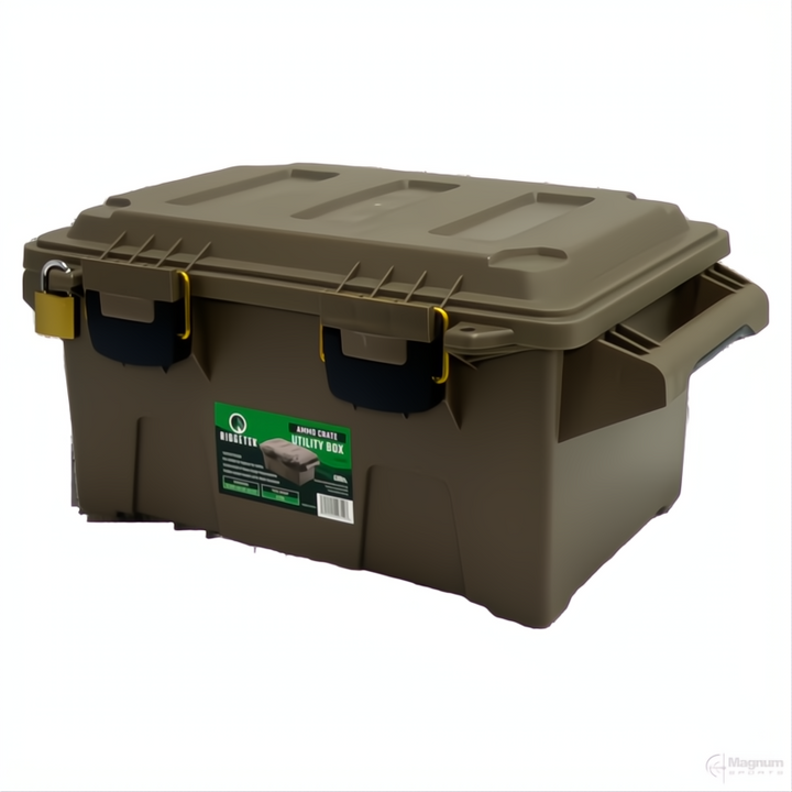 Ridgetek Ammo Crate Utility Box Inc Padlock