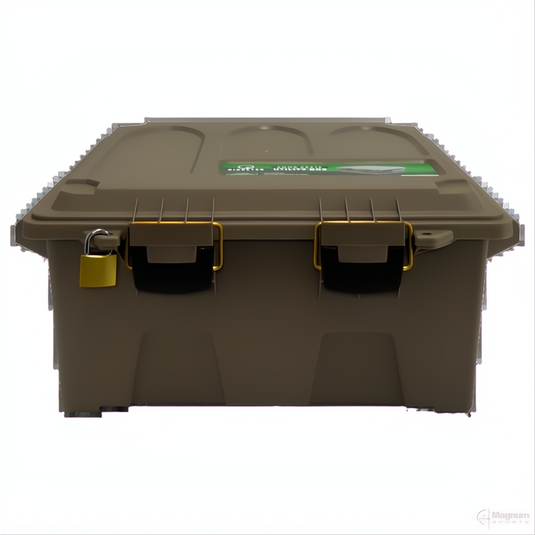 Ridgetek Ammo Crate Utility Box Lge Dark Earth Inc Padlock