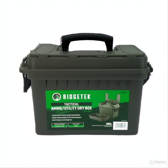 Ridgetek Utility Dry Storage Box w/Tray Inc Padlock