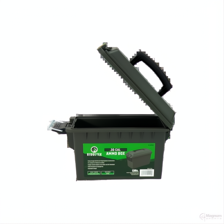 Ridgetek .30Cal Ammo Box Inc Padlock