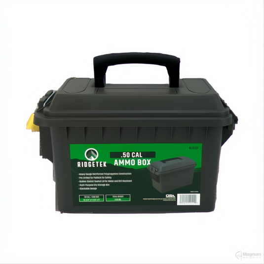 Ridgetek .50 Cal Ammo Box Inc Padlock