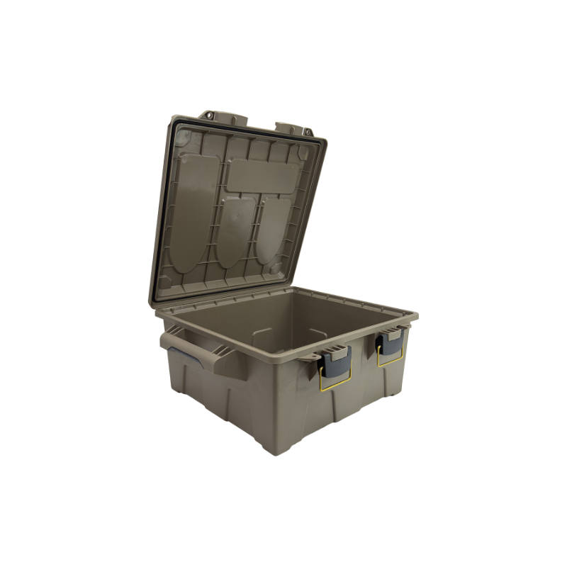 Ridgetek Ammo Crate Utility Box Lge Dark Earth Inc Padlock