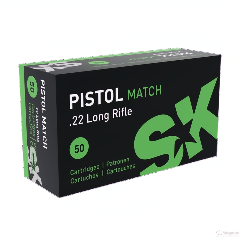 SK PISTOL MATCH .22LR 40GR LRN