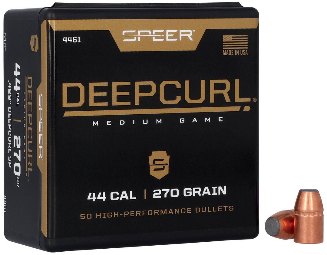 Speer 44 cal 270gr soft point handgun bullets (4461)