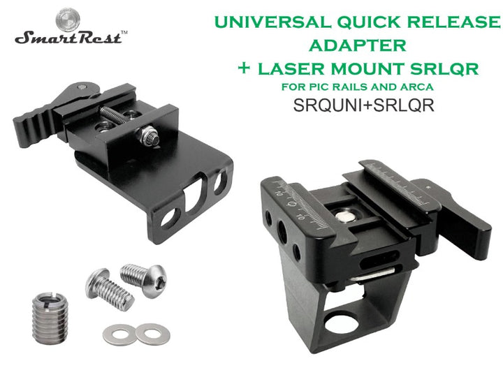 SmartRest Q/R Universal Adapter Kit with LQR laser mount