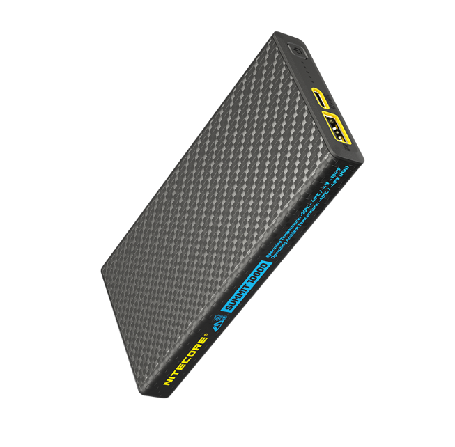Nitecore SUMMIT 10000 Low Temperature Resistant Carbon Fiber Power Bank