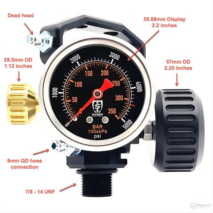 Saber Tactical Tank Valve