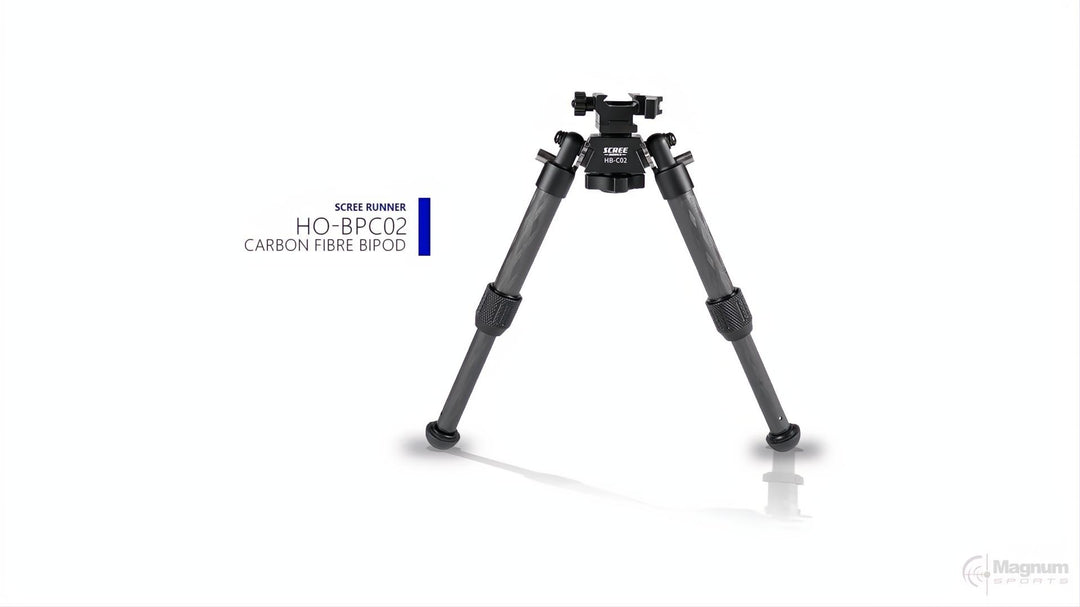 Scree Runner Carbon Fibre Bipod HO-BPC02