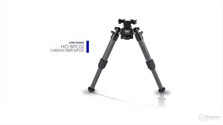 Scree Runner Carbon Fibre Bipod HO-BPC02
