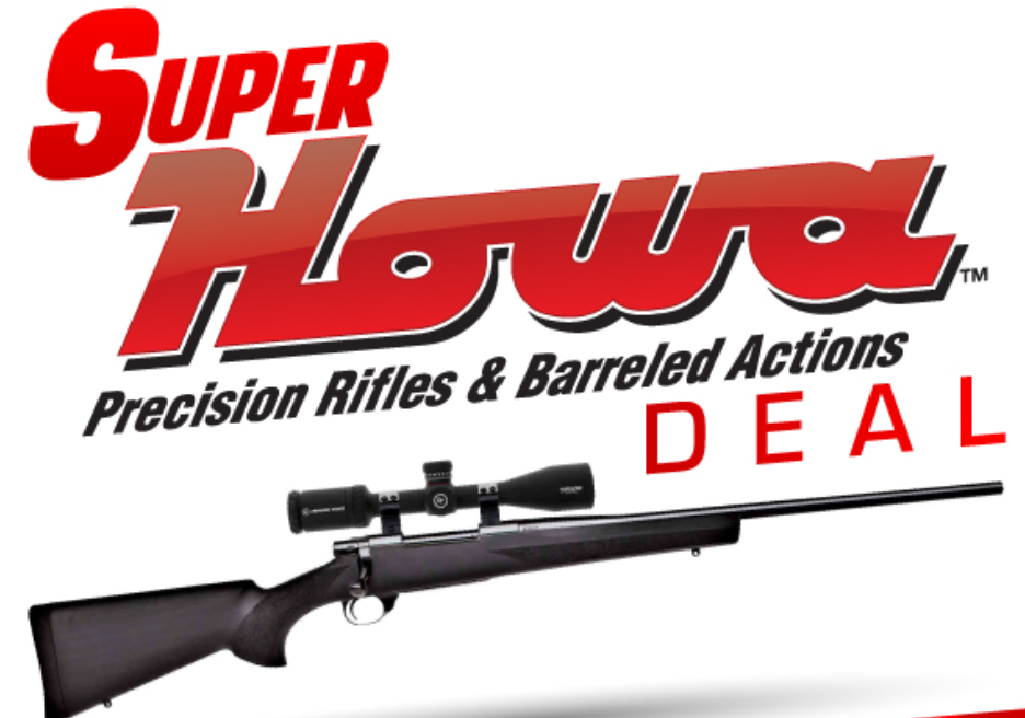 Howa 1500 223 & Crimson Trace Package deal