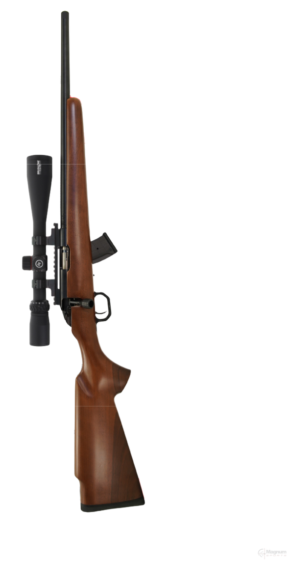 Howa M1100 22LR & Crimson Brushline Package ($475 Scope & Ring Value)