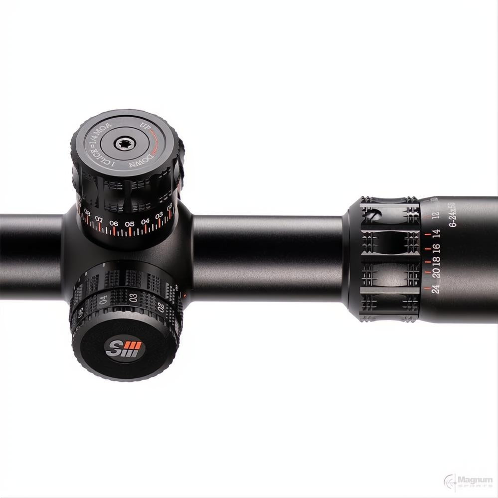 Sightron SIII ZS Precision Long Range 6-24x50 FFP