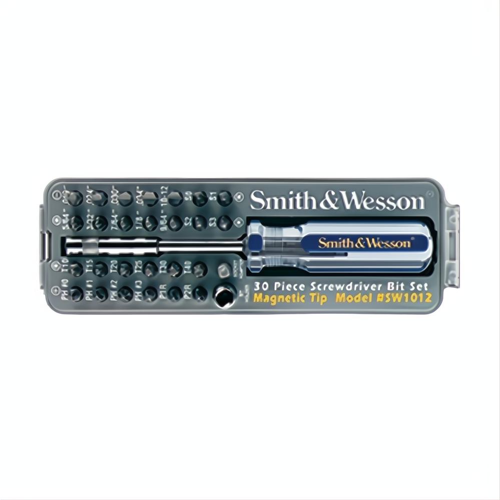 Smith & Wesson 30 Pc Screwdriver Bit Set – Magnum Sports