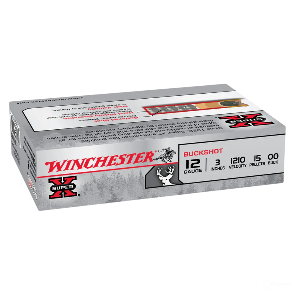 Winchester Super X 12G OO 3" 15 Pellet
