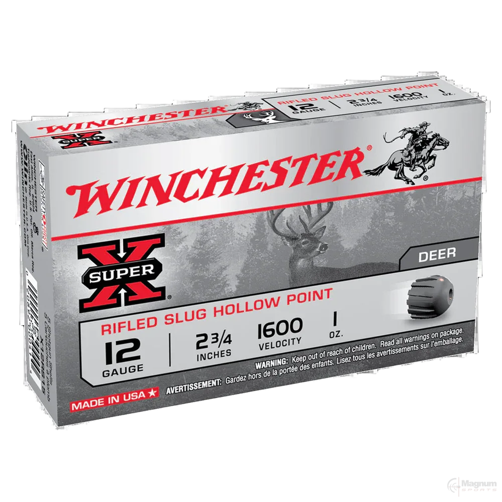 Winchester Super X 12G Rifled Slug 2-3/4" 28gm