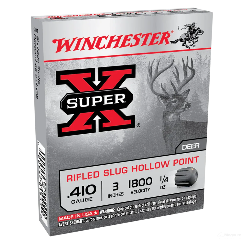 Winchester Super X 410Ga Rifled Slug 3" 7gm