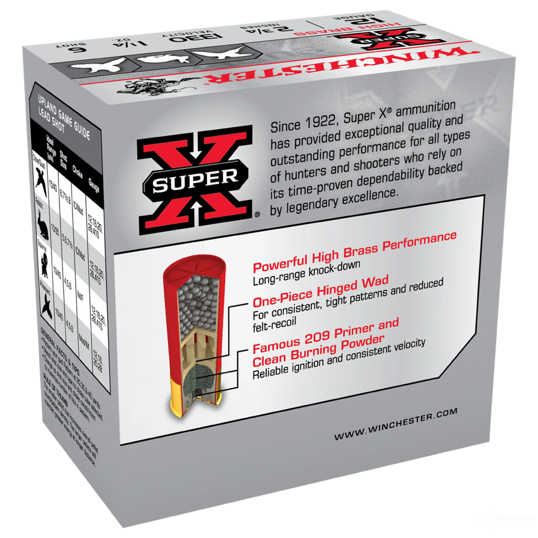Winchester Super X HS 12G 6 2-3/4" 36gm