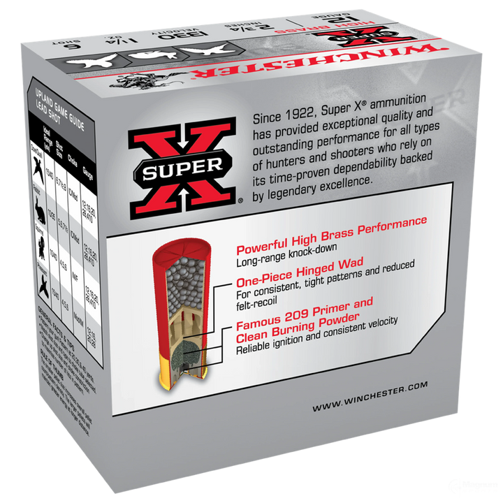 Winchester Super X HS 12G 6 2-3/4" 36gm
