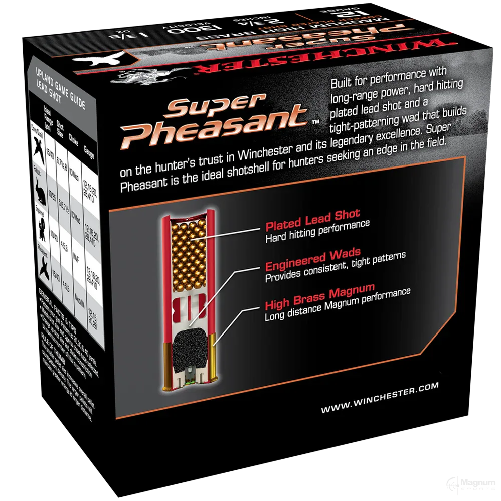 Winchester Super X Pheasant 12G BB 2-3/4" 40gm