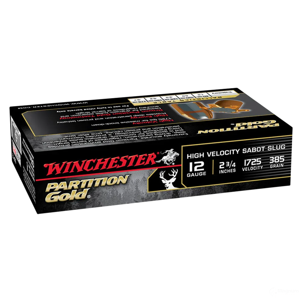 Winchester Supreme Partition Gold 12G Slug 2-3/4" 385gr