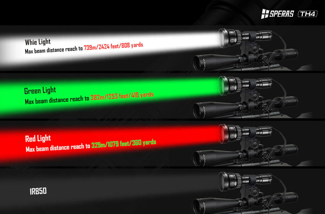 HIKMICRO ALPEX 4K A50EL 50mm 3840x2160 Night Vision Scope with LRF + Speras TH4K