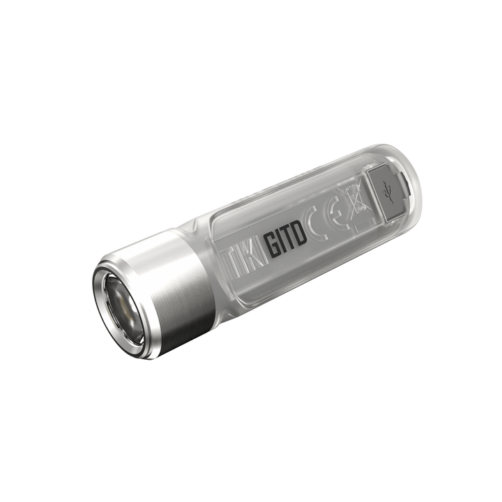 Nitecore TIKI GITD Mini Futuristic Keychain Light (Glow-in-the-dark Version)