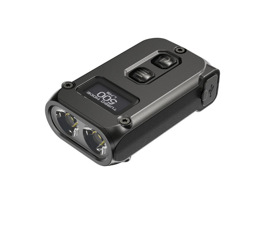 Nitecore TINI2 Dual-Core Intelligent Keychain Light, 500 Lumens