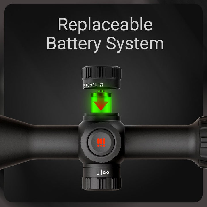 ATN ThOR 6 Elite LRF replaceable battery