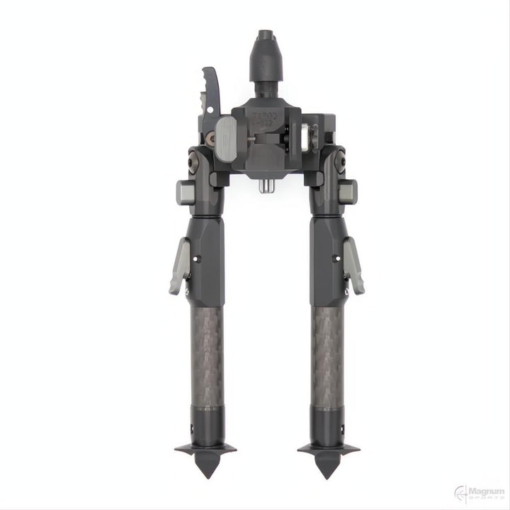 Tier One Carbon Tactical Bipod Picatinny Pan/Tilt 180mm