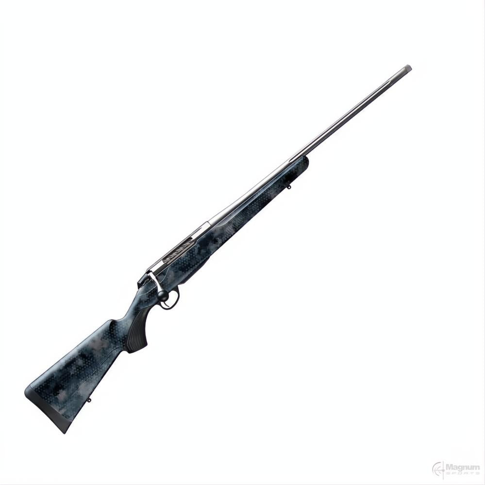 Tikka T3x Lite Polyfade Hexagon Black Rock Camo Stainless