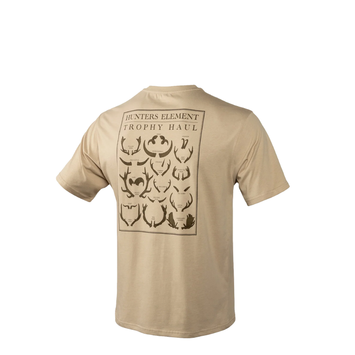 Hunters Element Trophy Haul Tee Sand