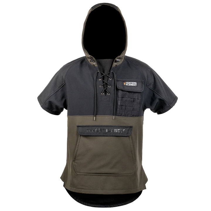 Hunters Element Tusk Bush Coat V2 Black/Forest Green