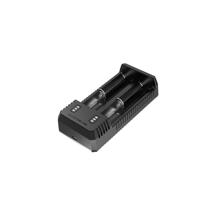 Nitecore UI2 Portable Dual-Slot USB-C Li-ion Battery Charger