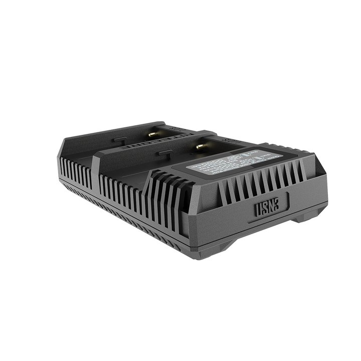 Nitecore USN3 Pro Intelligent Dual Slot Charger for Sony NP-FM500H, NP-F730, NP-F750, NP-F770, NP-F970, Np