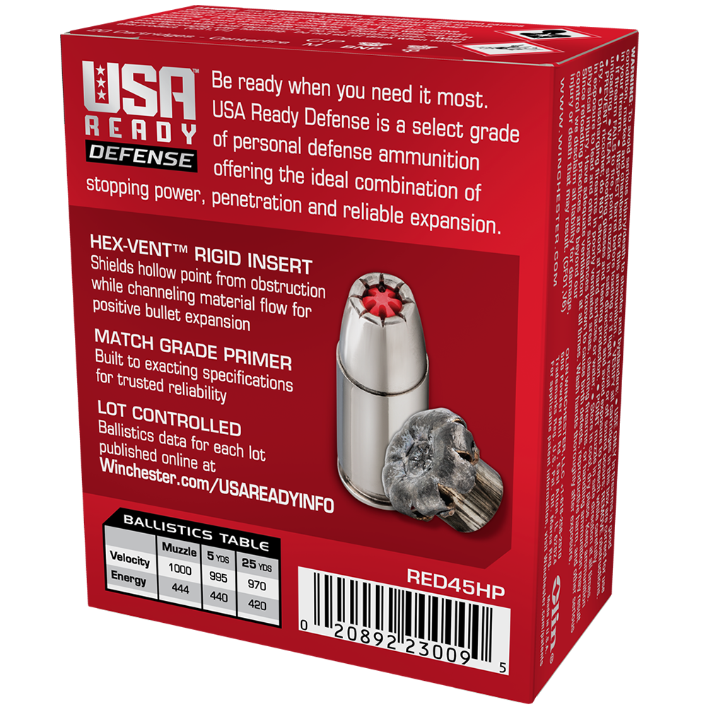 usa-ready-defense-45-auto-200gr-hex-vent-hp-45 ACP-20-