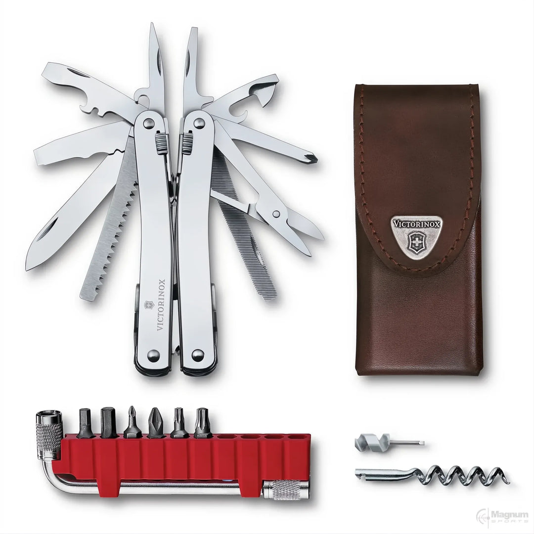 VICTORINOX Swiss Tool Spirit X Plus Ratchet Leather