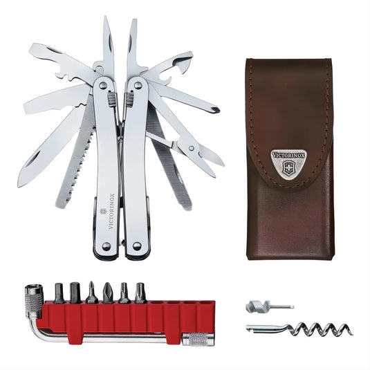VICTORINOX Swiss Tool Spirit X Plus Ratchet Leather
